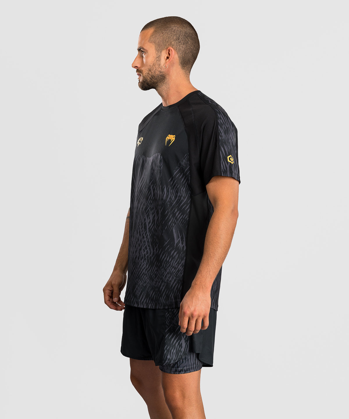 T-shirt Dry-Tech Venum x Chimaev - Noir/Gris