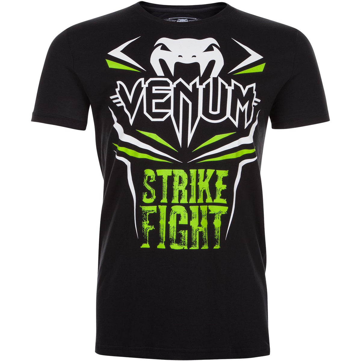 T-shirt Venum Strike Fight - Nero/Neo Verde