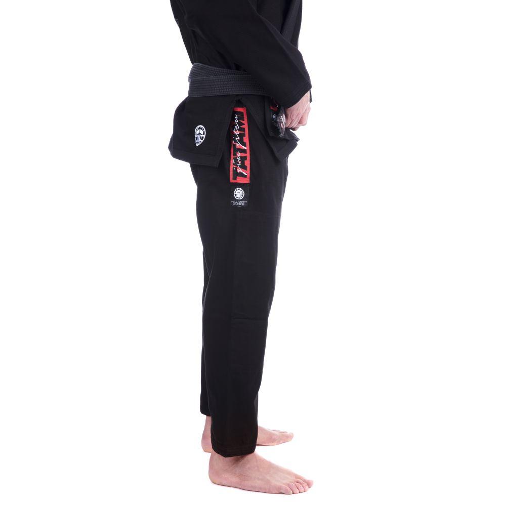Tatami Fightwear Kimono JJB Red Bar - Negro