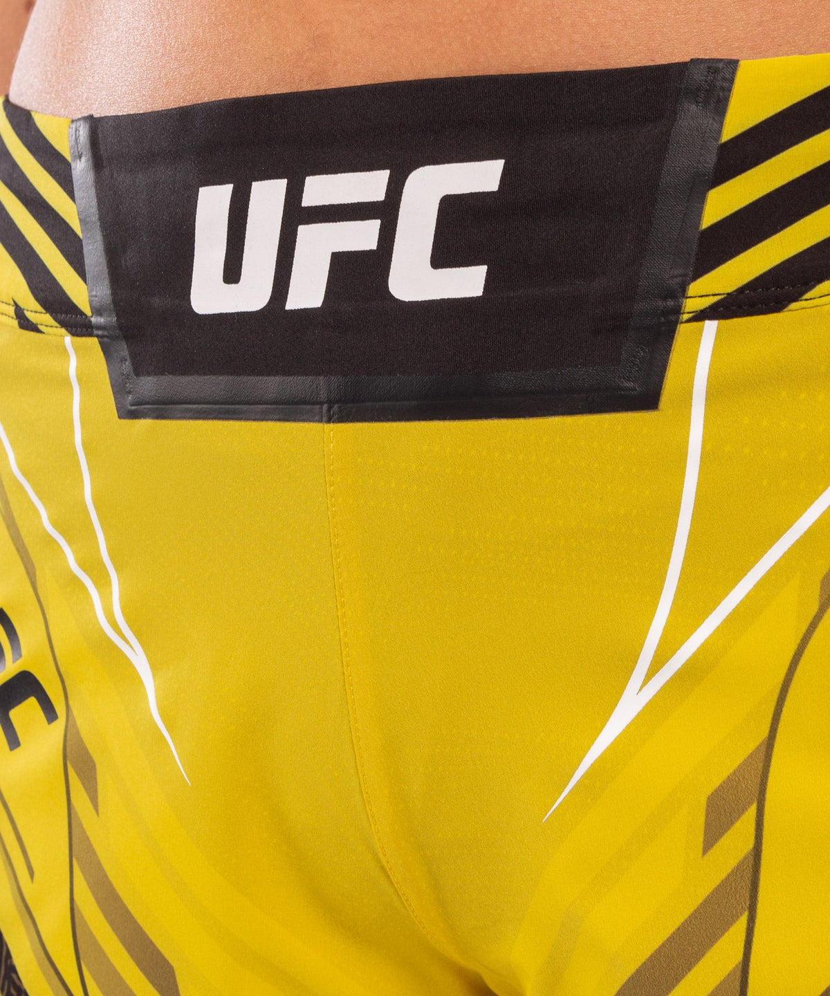 Women's UFC Fightshort Venum Authentic Fight Night - Short Cut - Yellow