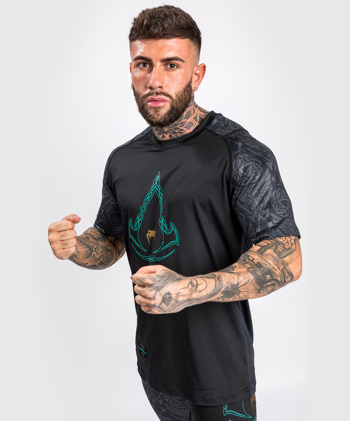 T-shirt dry tech Venum Assassin's Creed Reloaded - Noir