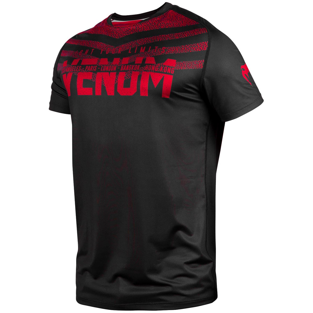 T-shirt Dry Tech Venum Signature - Noir/Rouge