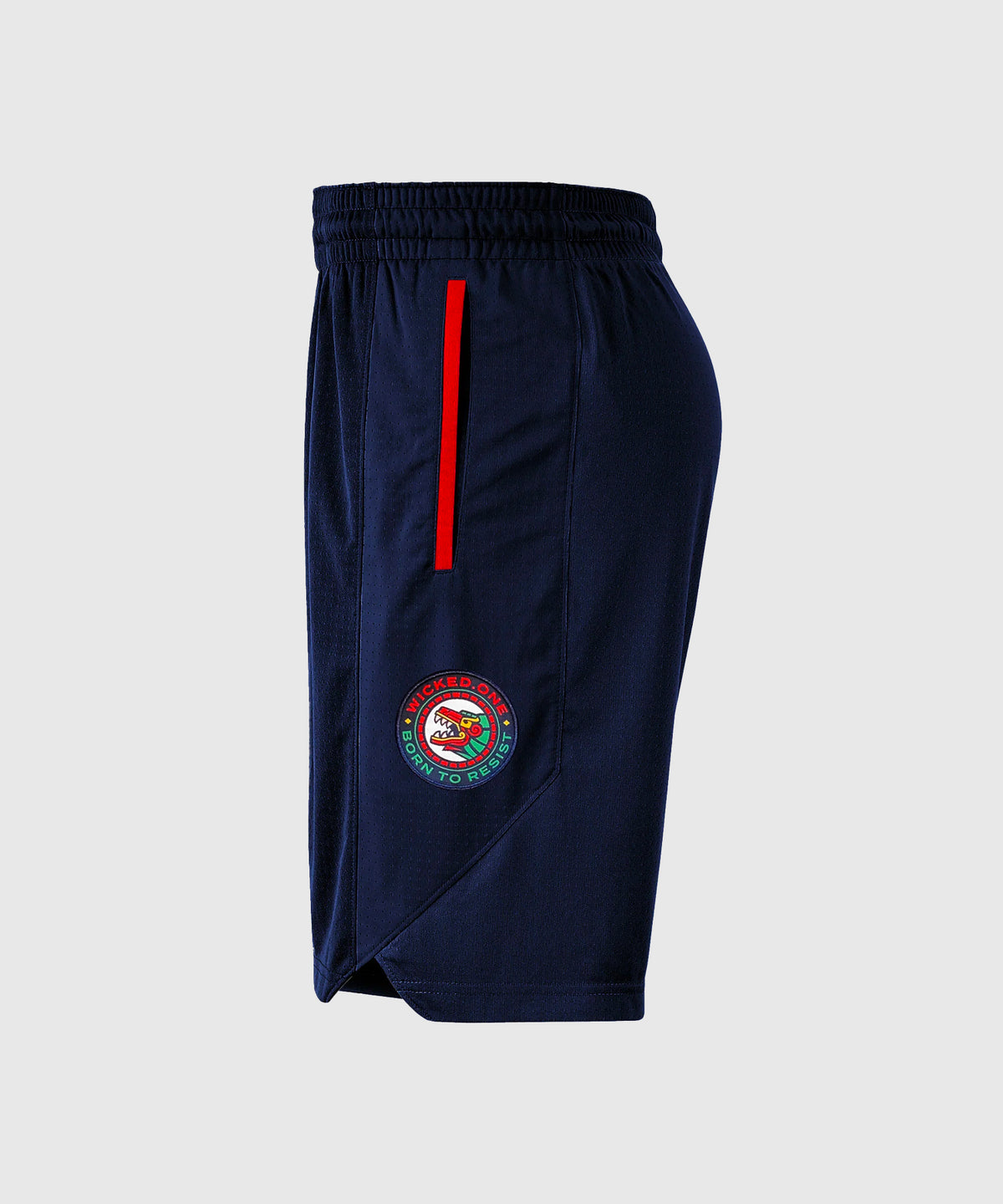 Wicked One Guerrero Fightshorts - Azul Marino