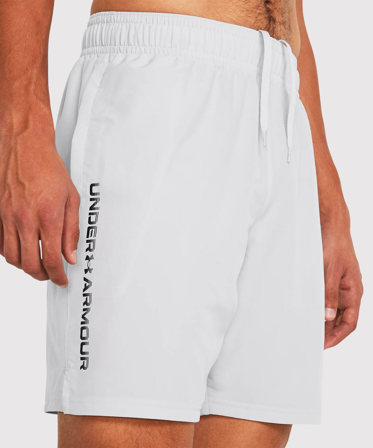 Under Armour Ua Woven Wordmark Fightshorts – Hellblau
