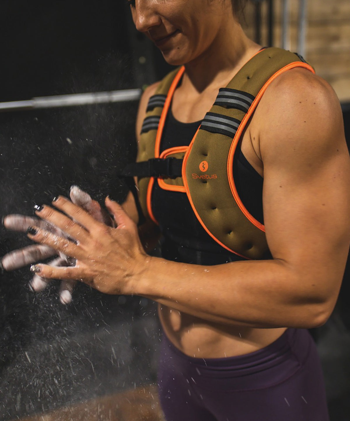 Sveltus Weighted Vest – 5 kg – Camel