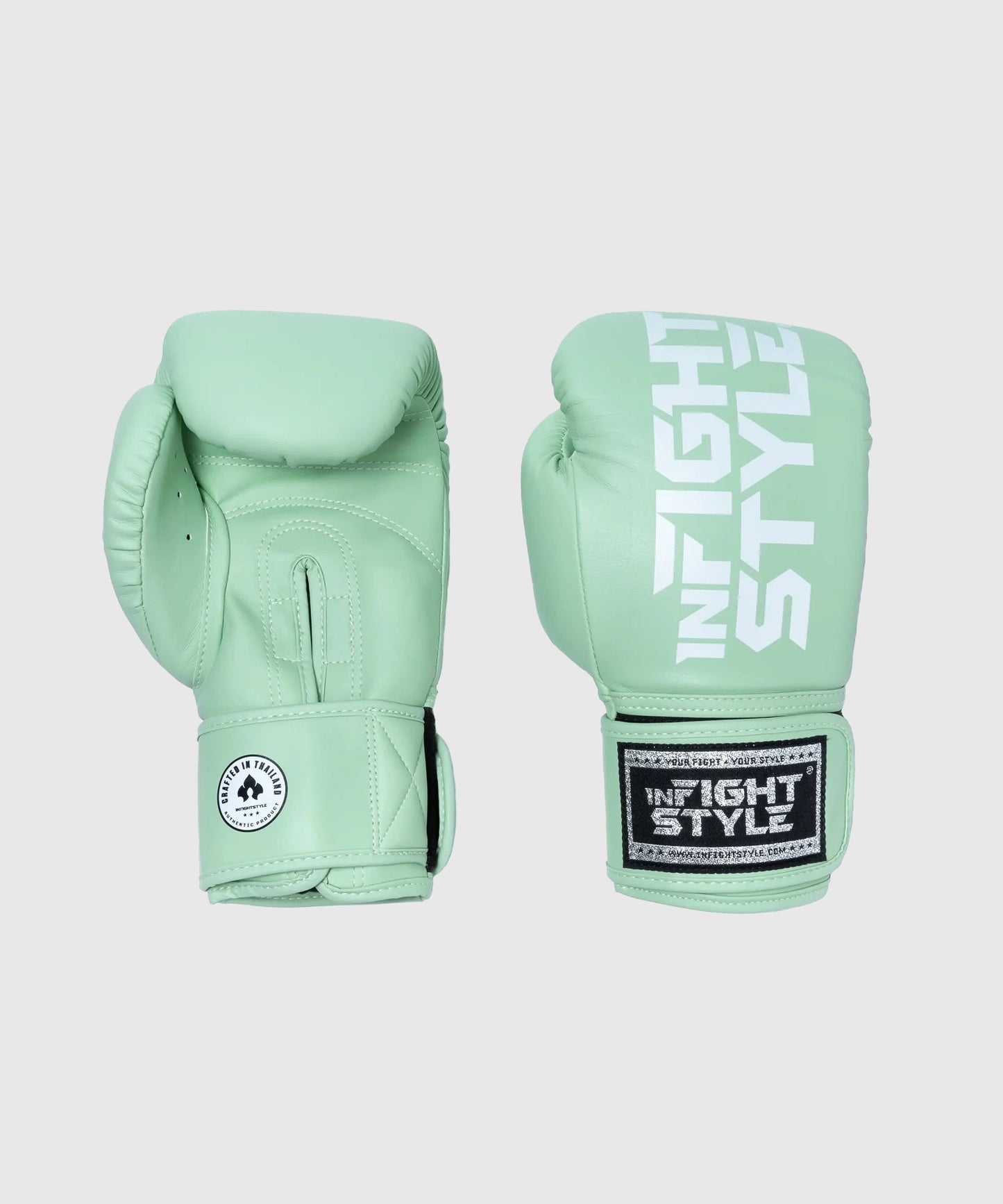 Gants de Boxe Infightstyle Pro Compact - Vert Pale