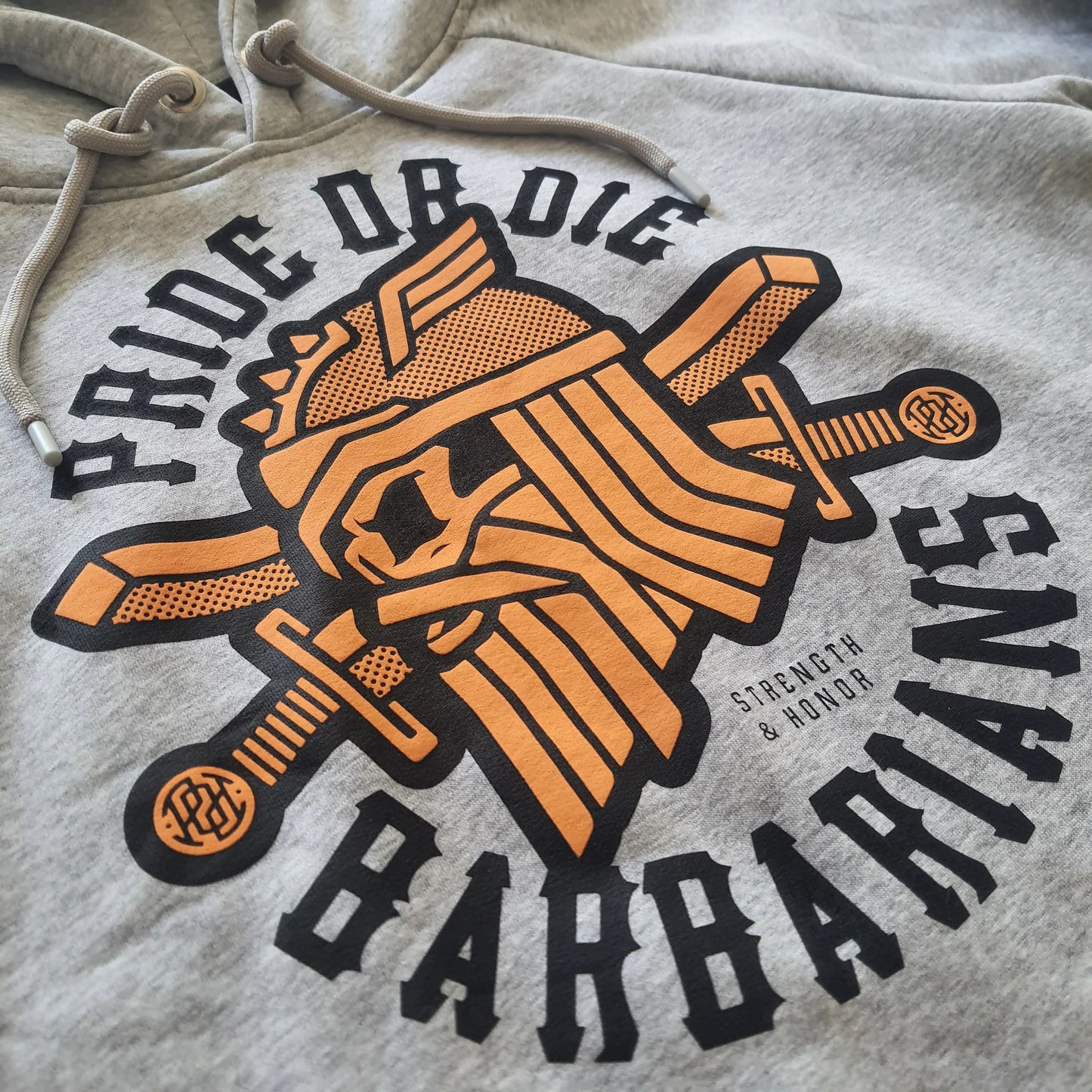 Pride Or Die Barbarians Sweatshirt - Grau