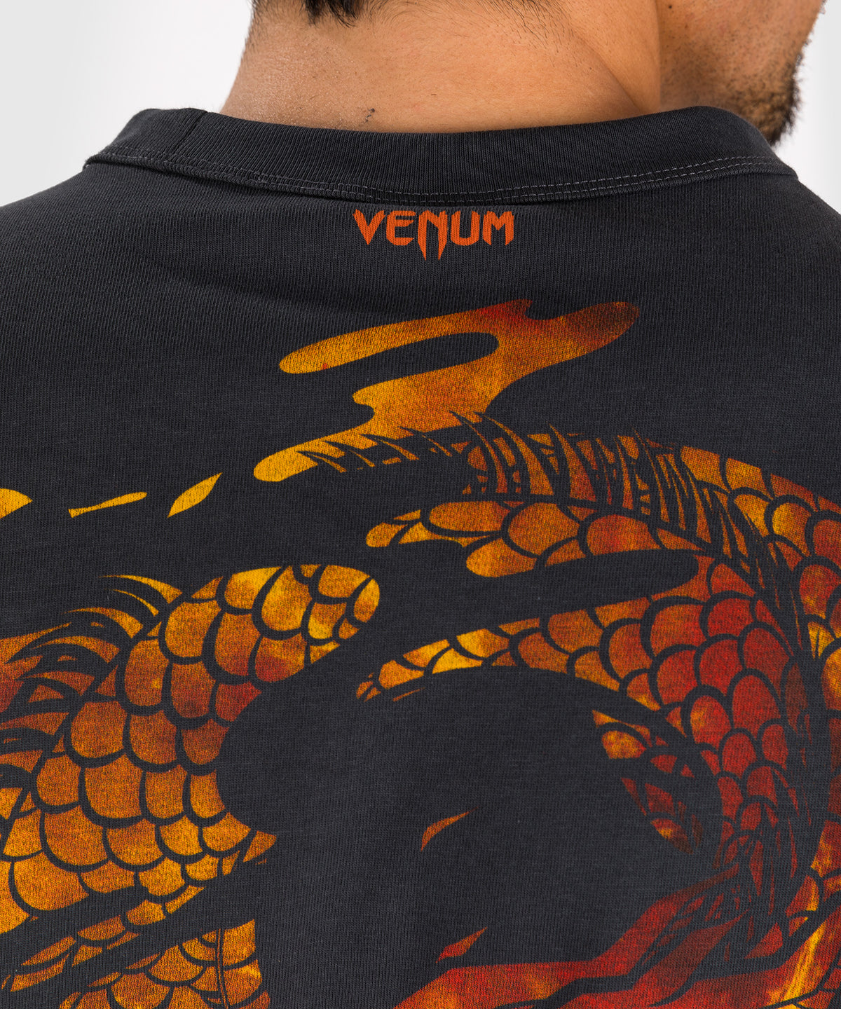Venum Dragon's Flight T-Shirt für Männer - Vulkanrot