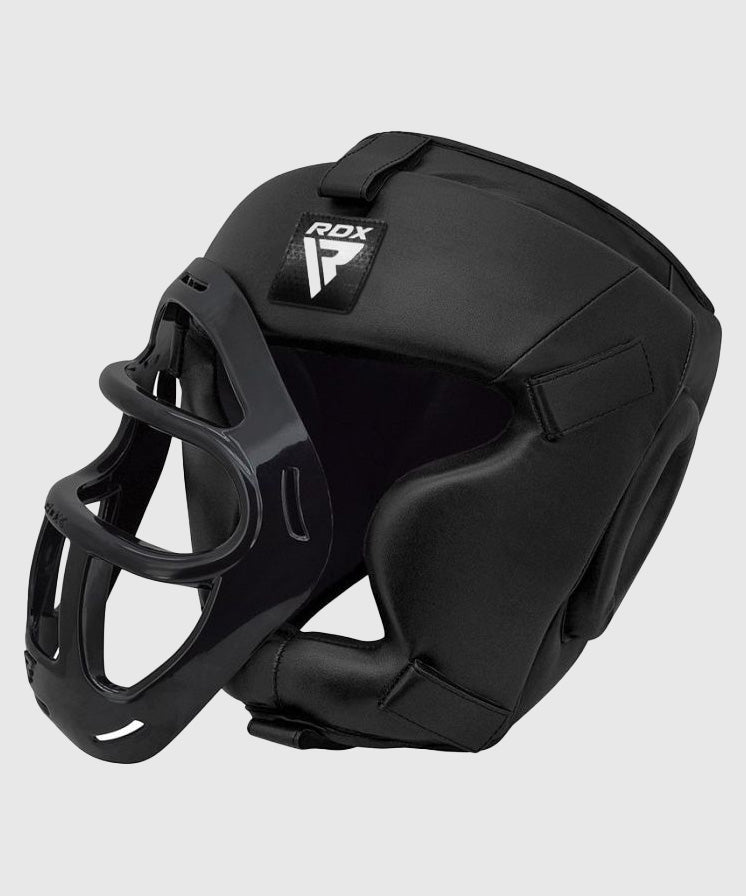 RDX Griglia Sports Zero Impact Casco da Boxe - Nero