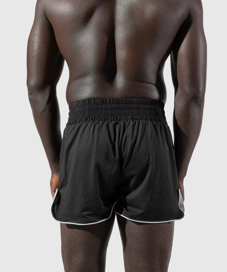 Metal Boxe One Muay Thai Shorts - Black