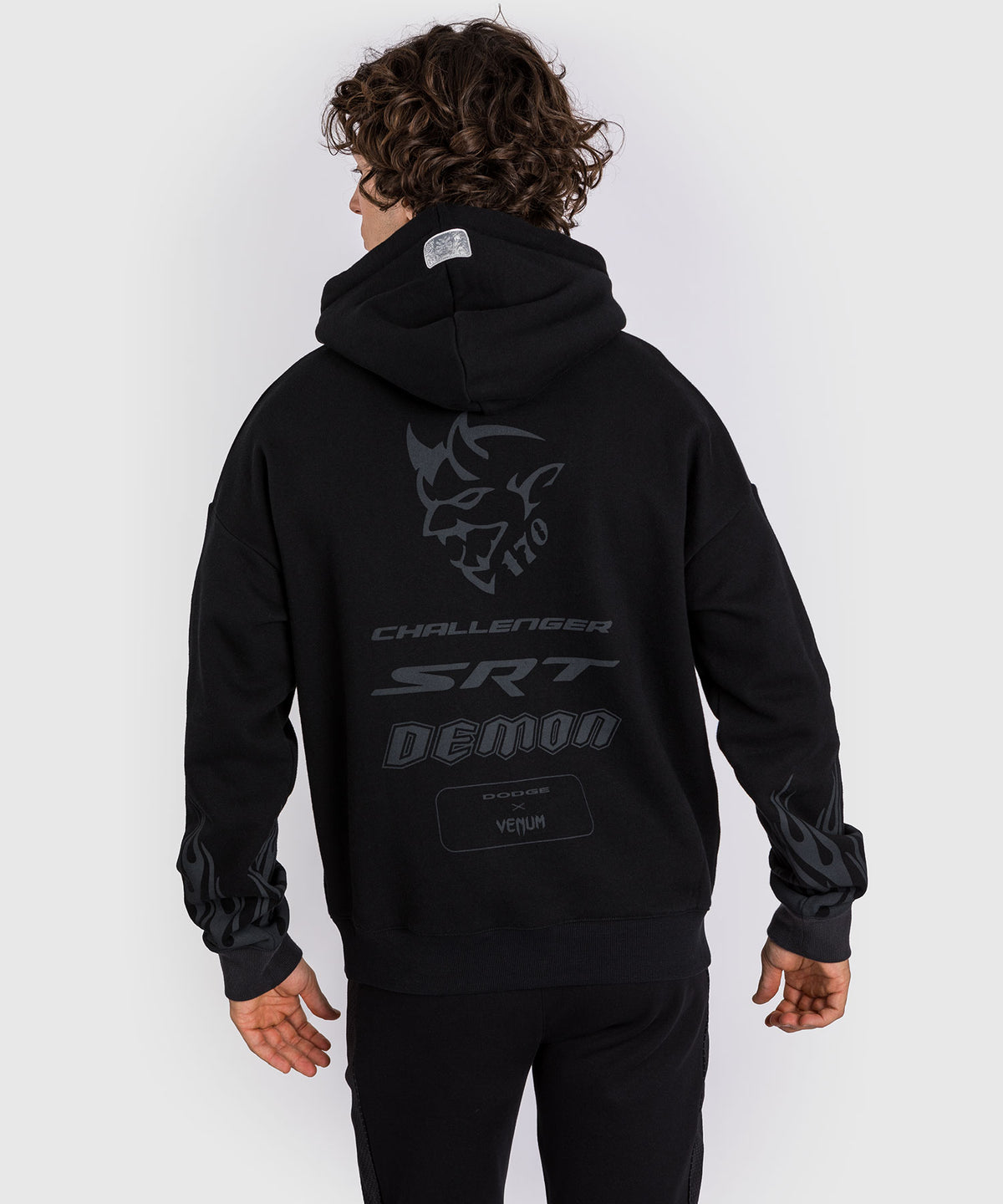 Venum x Dodge Demon 170 Felpa con cappuccio - Nero