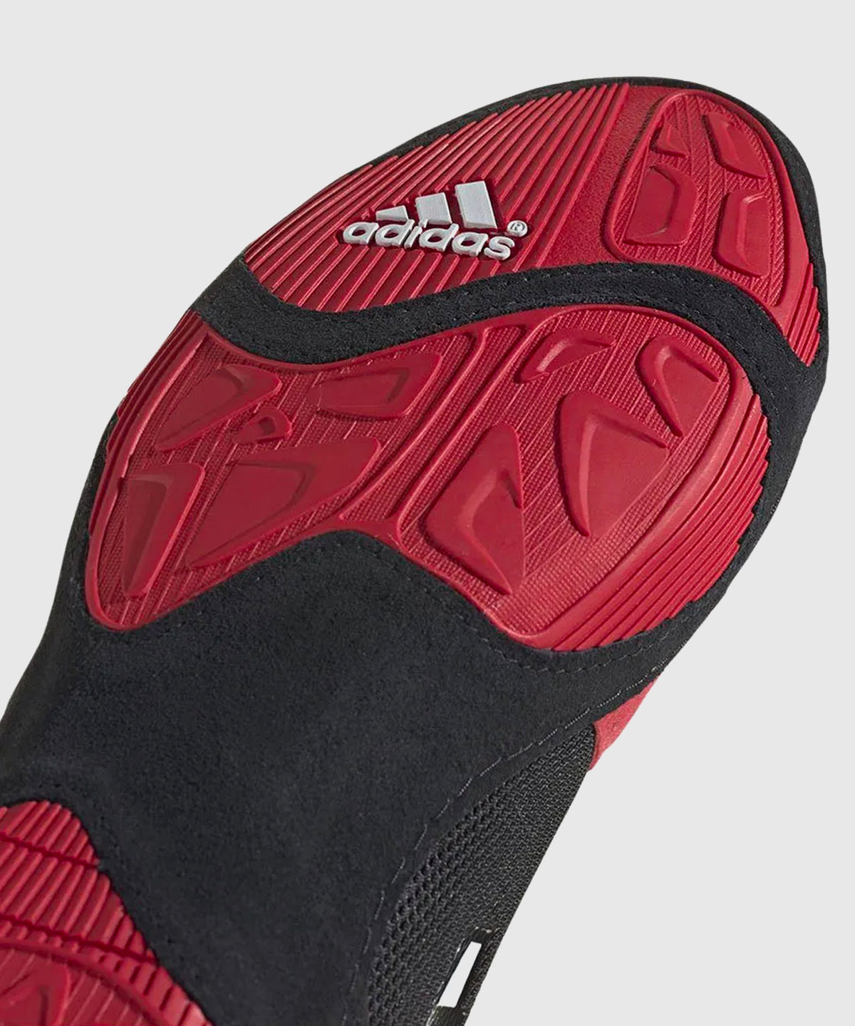 Adidas Adizero Mat Wizard 6 Wrestling Shoes - Black/Red