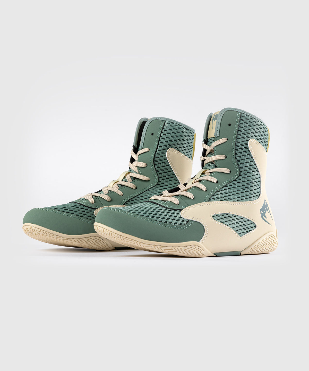 Venum Contender Boxschuhe - Aqua Grün/Elfenbein