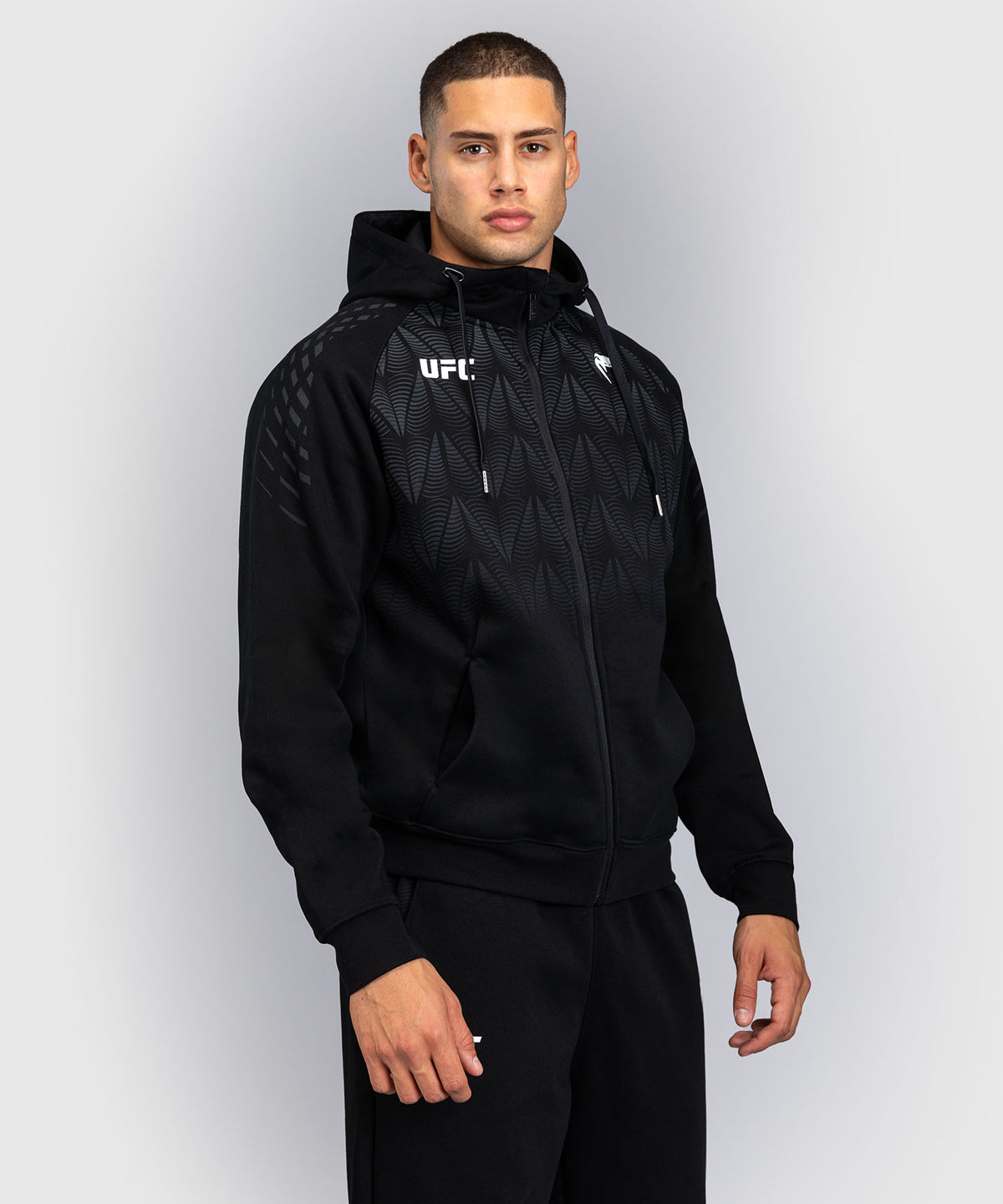 Men’s UFC Zenith by Venum Replica Black Zip Hoodie