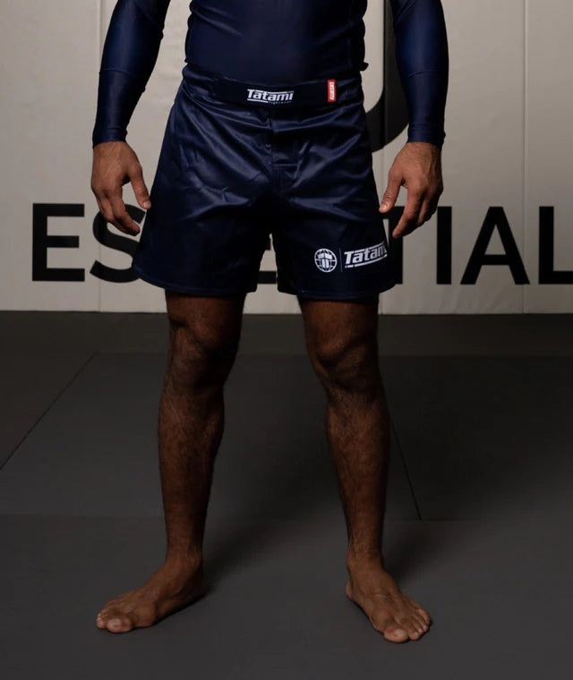 Tatamifightwear Impact Fightshort Mid Cut – Azul Marino