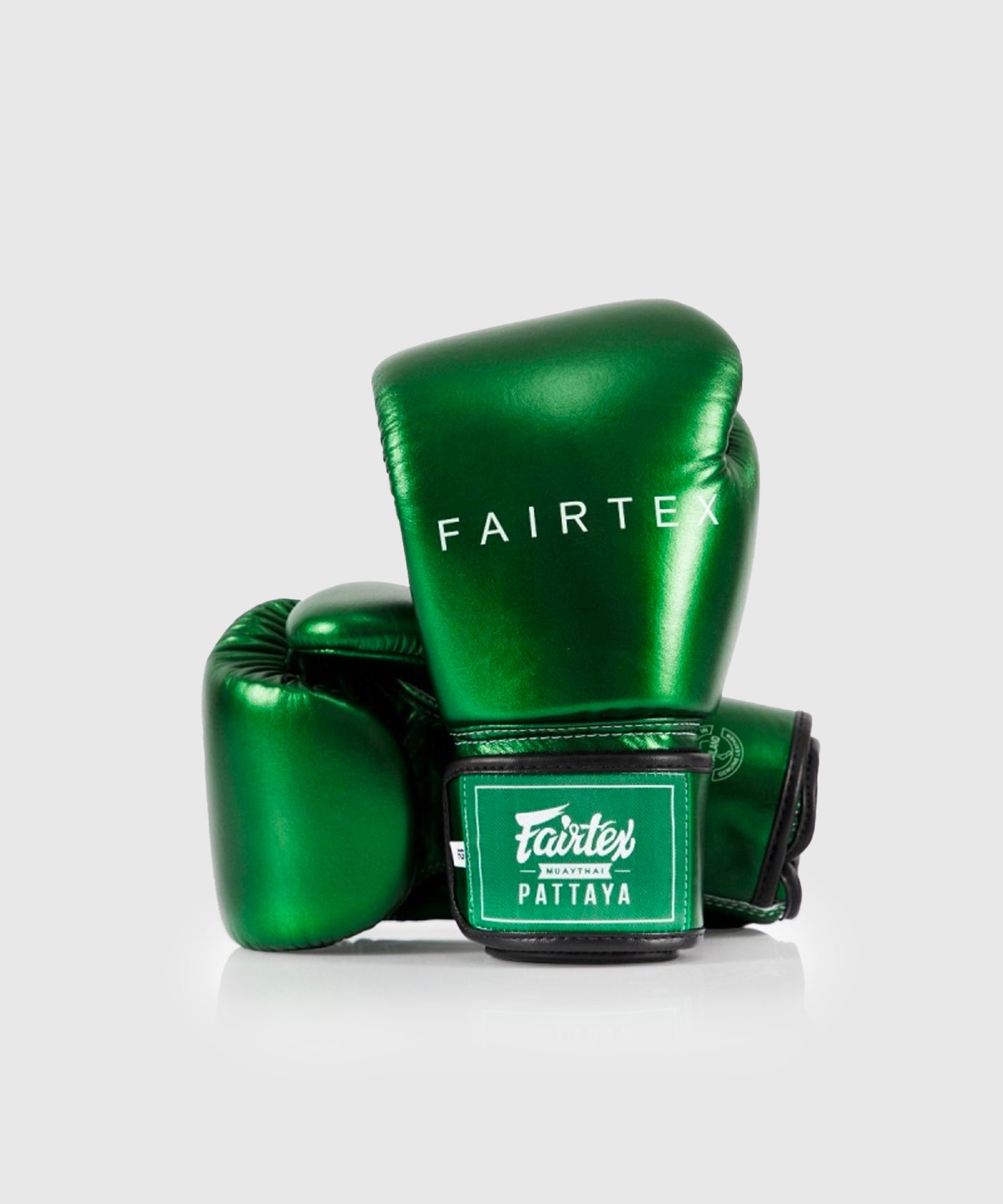 Fairtex Metallic Guantes de Boxeo - Verde