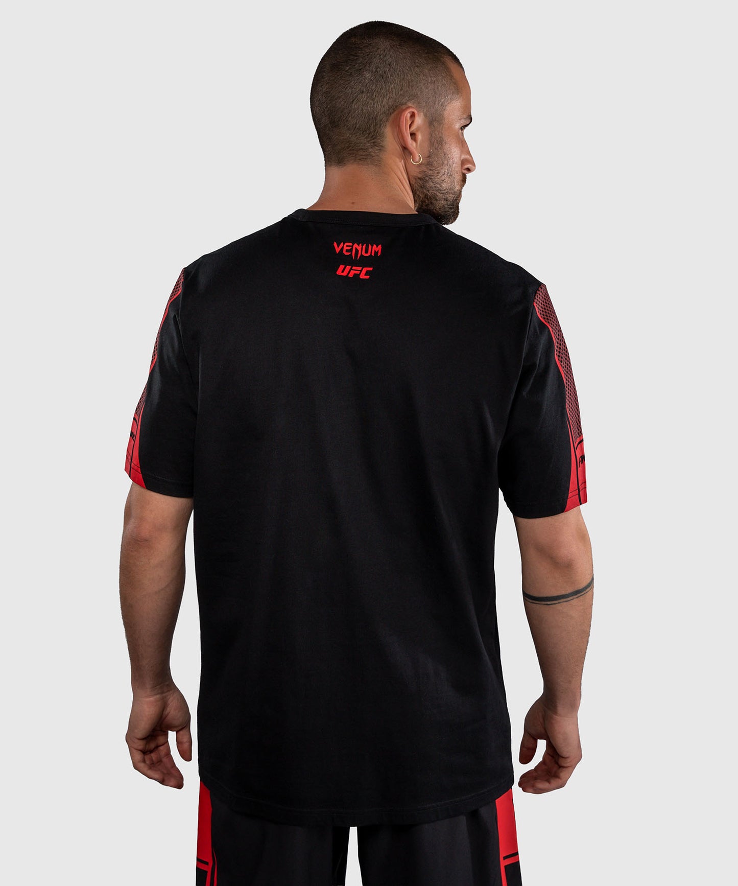 Venum UFC Unity by Venum Authentic Fight Week Camiseta de Manga Corta para Hombre - Negro