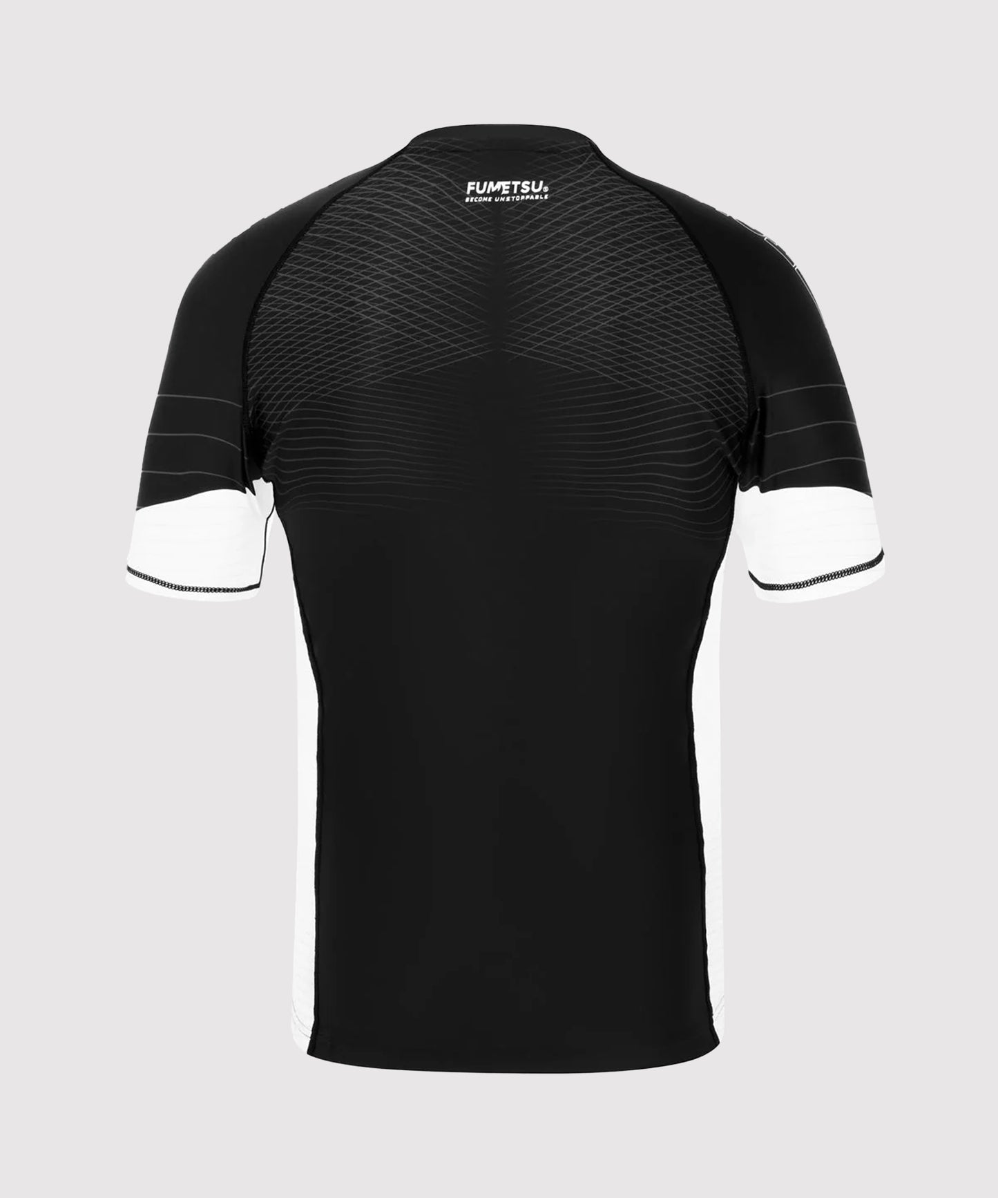 Fumetsu Competitor Mk2 Short Sleeve Rashguard - Black/White