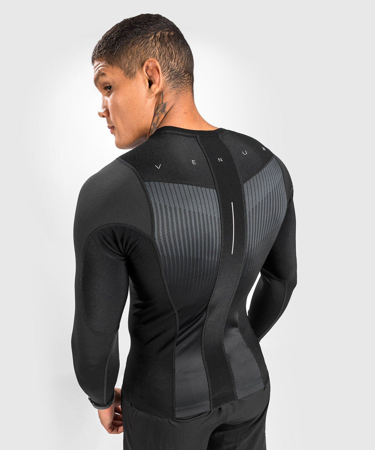 Rashguard Venum Biomecha Manches Longues - Noir/Gris