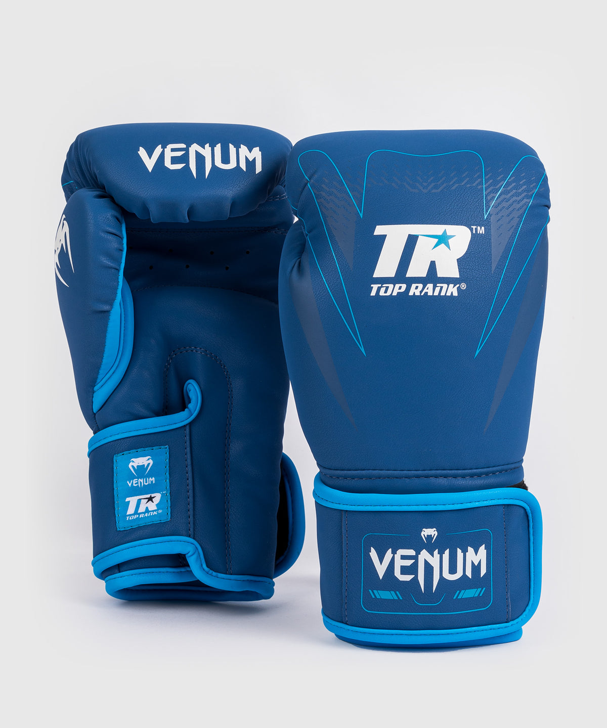 Venum x Top Rank Guantes de Boxeo Original Impact - Azul Marino