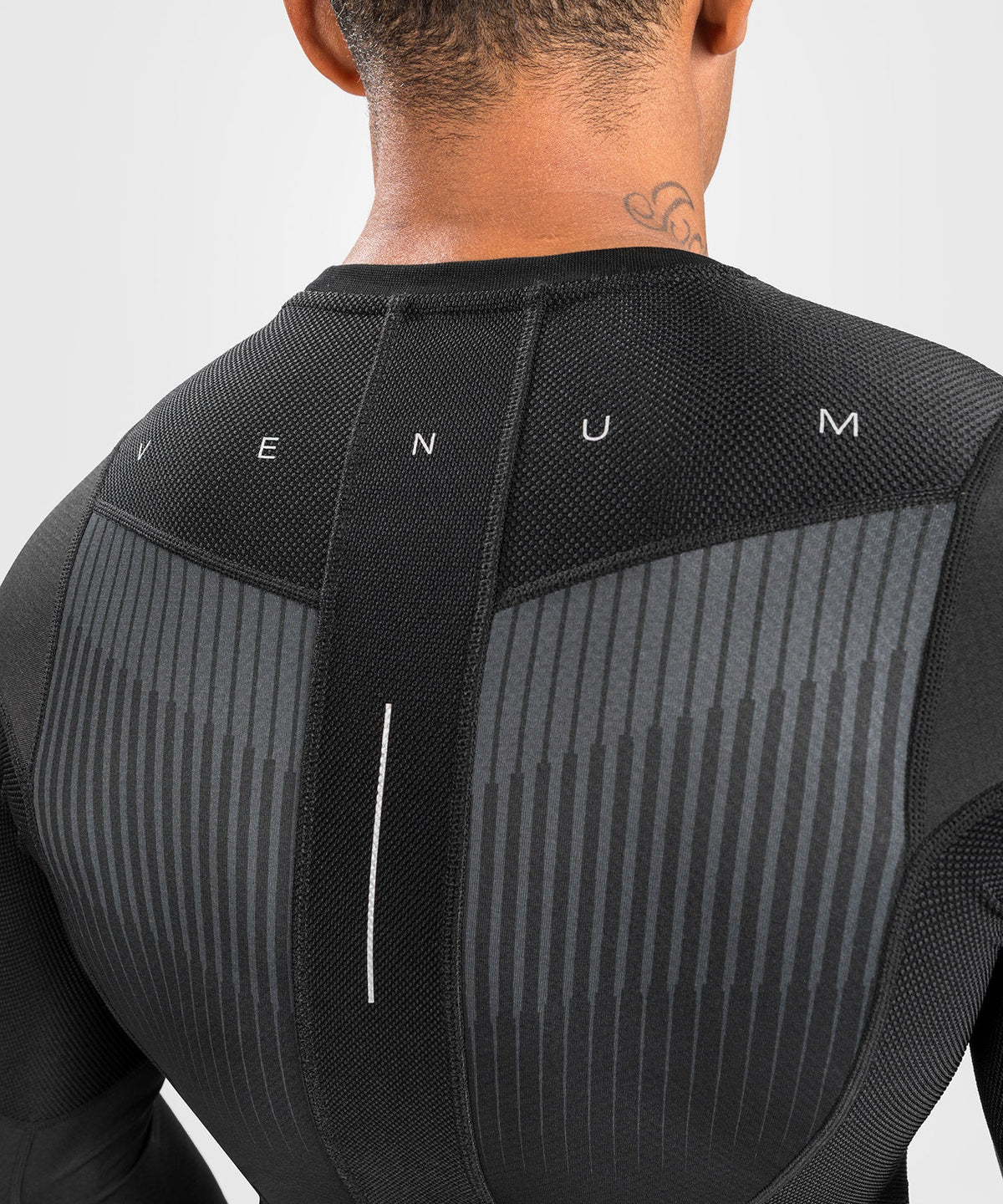 Rashguard Venum Biomecha Manches Longues - Noir/Gris