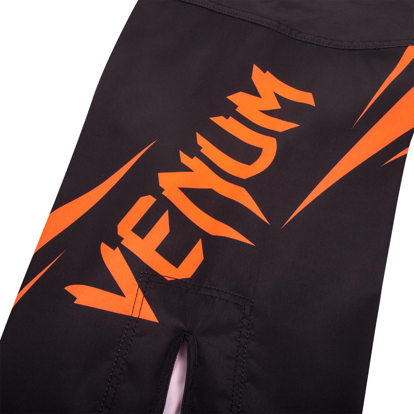 Fightshort Venum Challenger - Noir/Orange Fluo