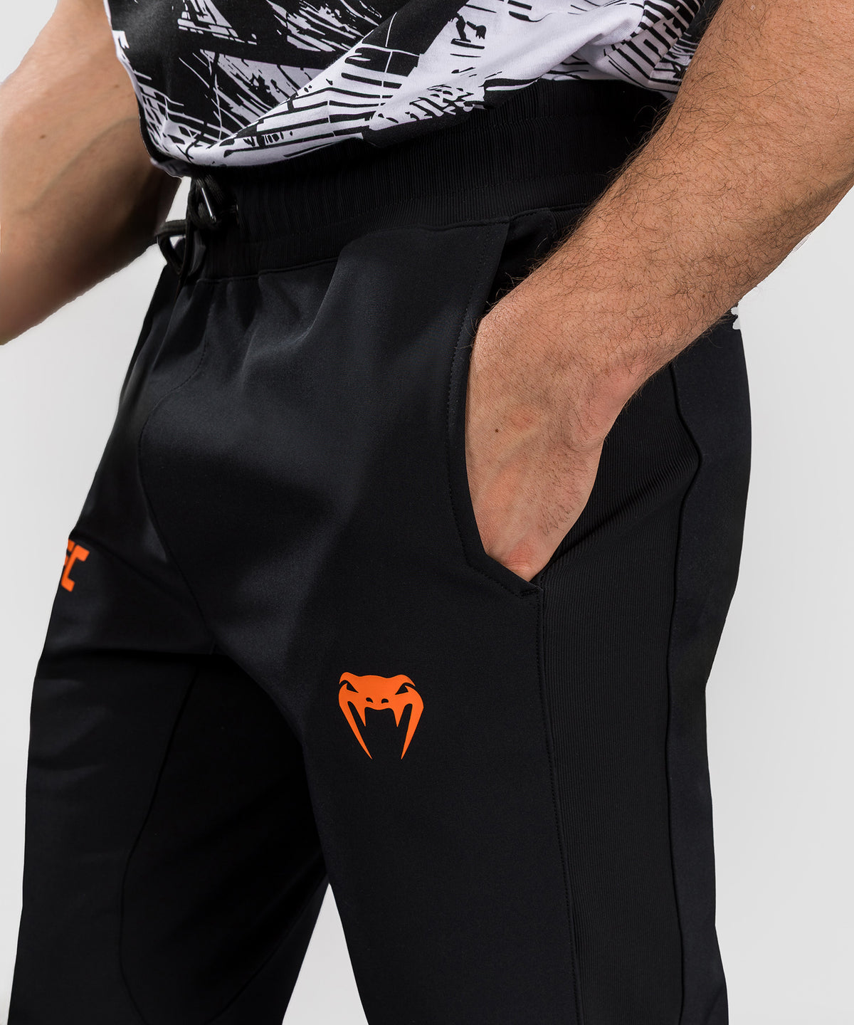 Men's UFC Zenith by Venum Black Authentic Fight Week Pant