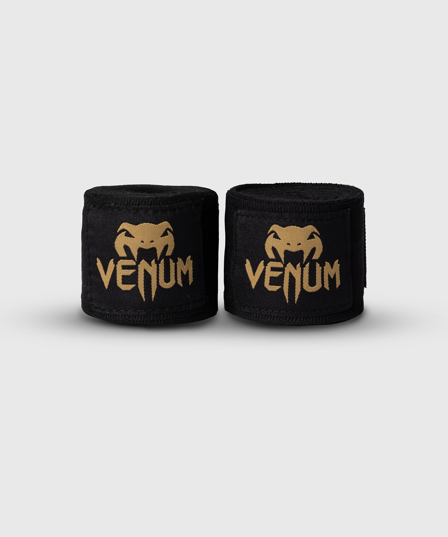 Venum Kontact Vendas de Boxeo - Negro/Oro - 2.5m (98 in)