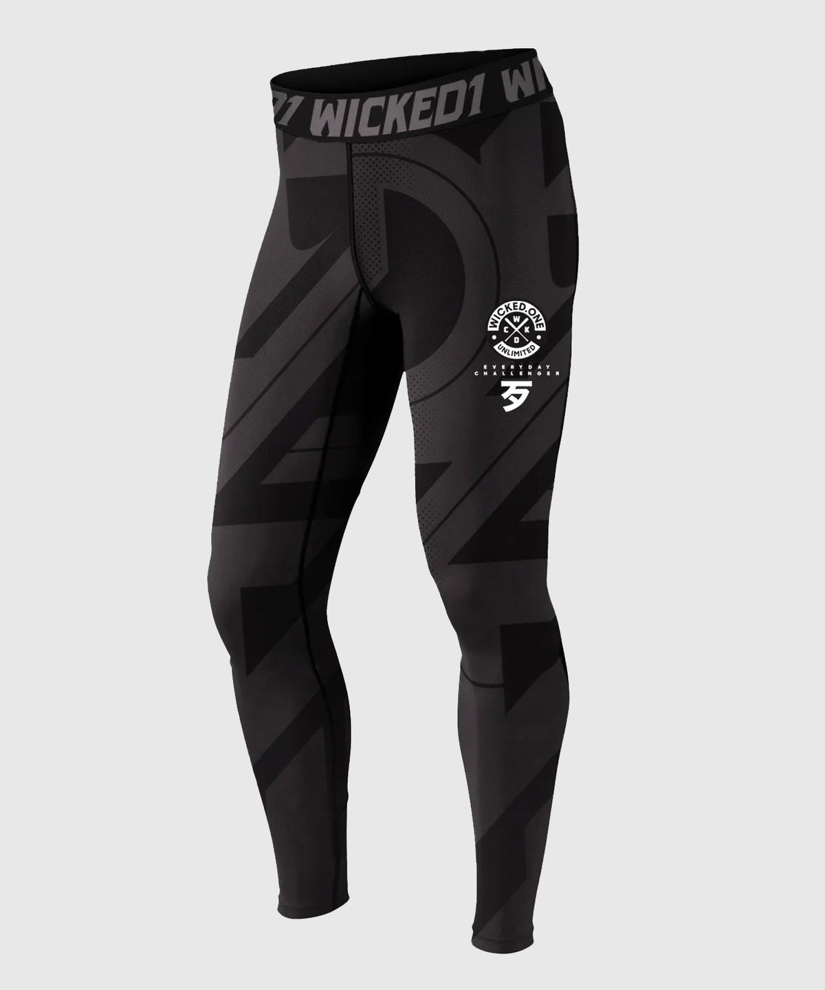 Wicked One Outsiderz Pantalones de Compresión - Negro