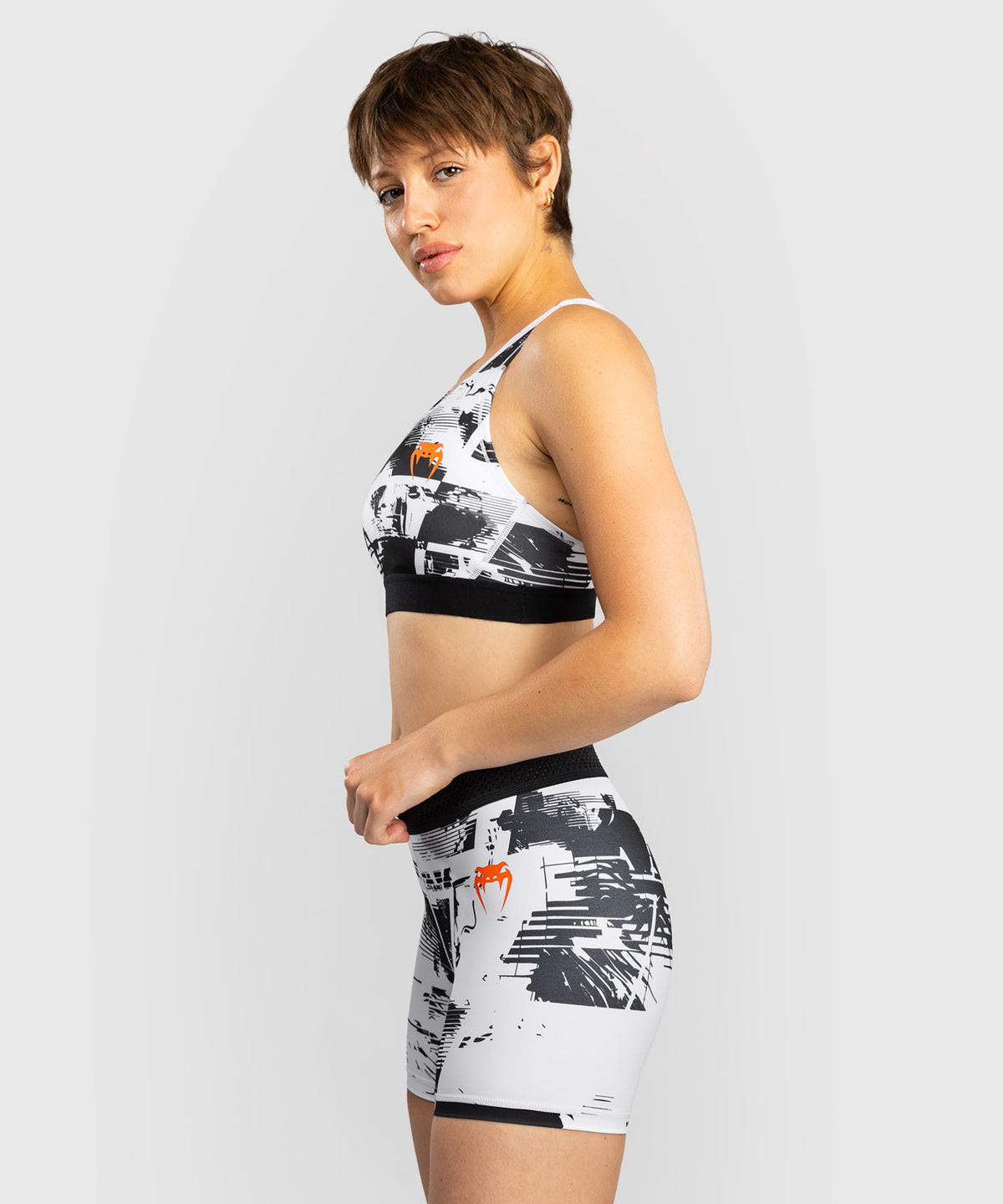UFC Zenith by Venum Authentic Fight Week Short Vale Tudo Performance Mujer - Blanco