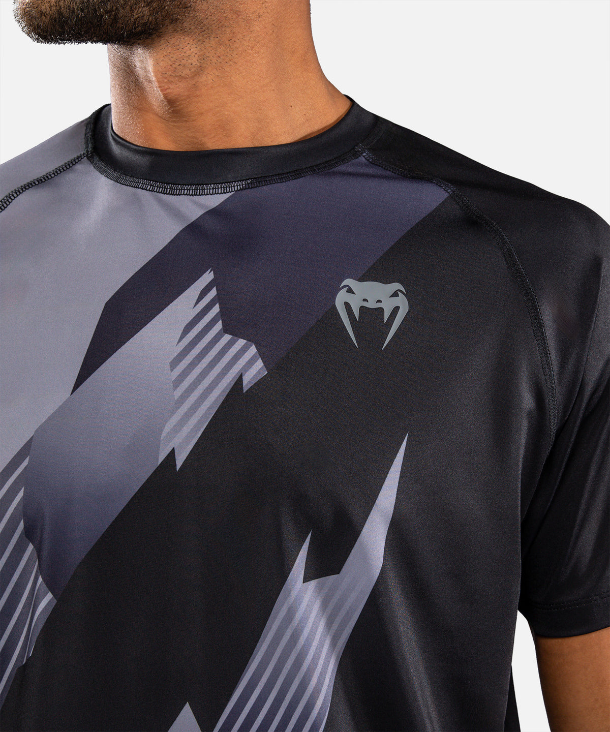 Venum No-Gi 6.0 Dry Tech T-Shirt - Black/Grey