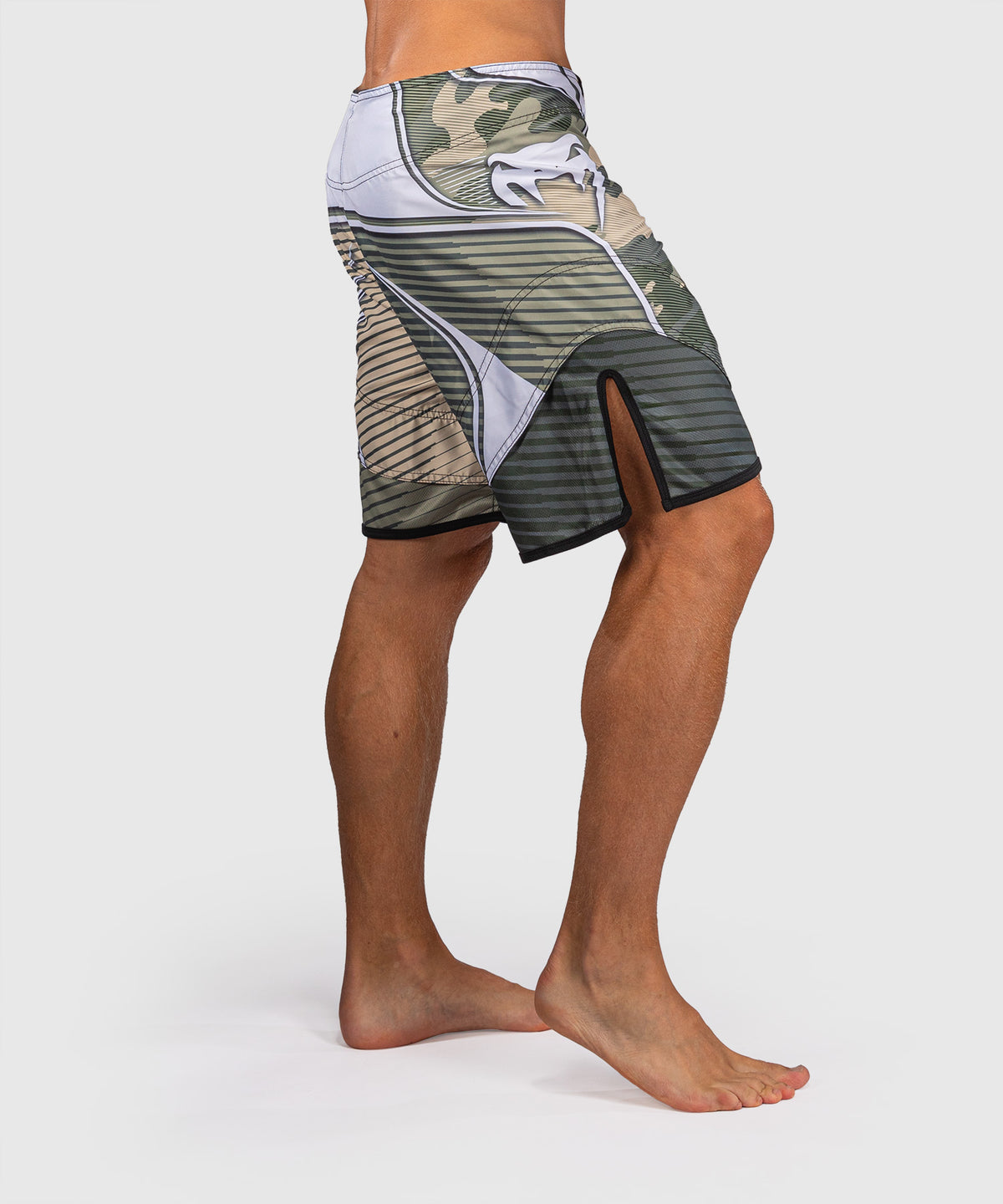 Venum Camo Hero Pantaloncini da Combattimento - Kaki/Bianco Sporco