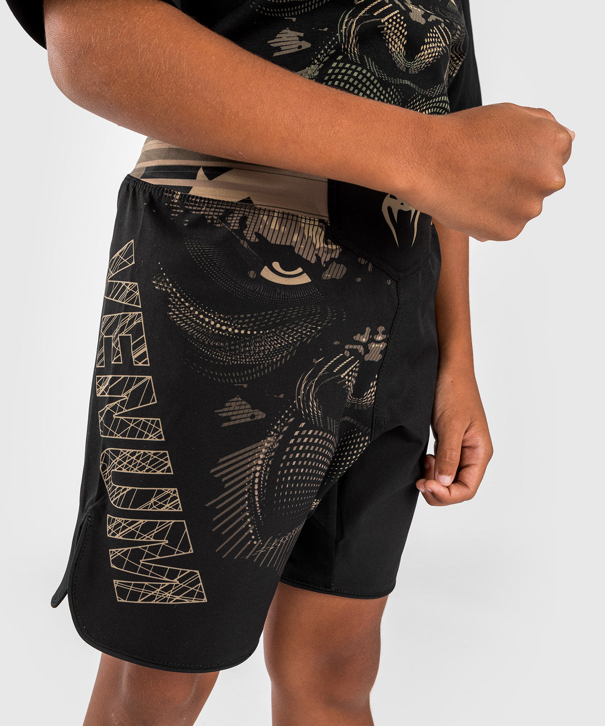 Venum Gorilla Jungle Kampfshort für Kinder - Schwarz/Sand
