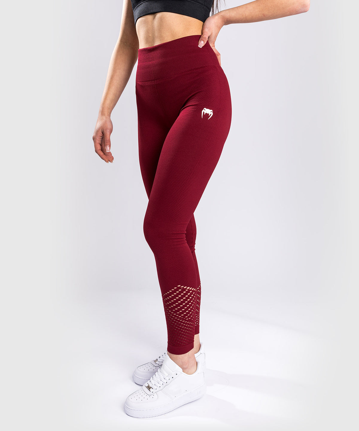 Venum Sparring Seamless Leggings - Bordeaux
