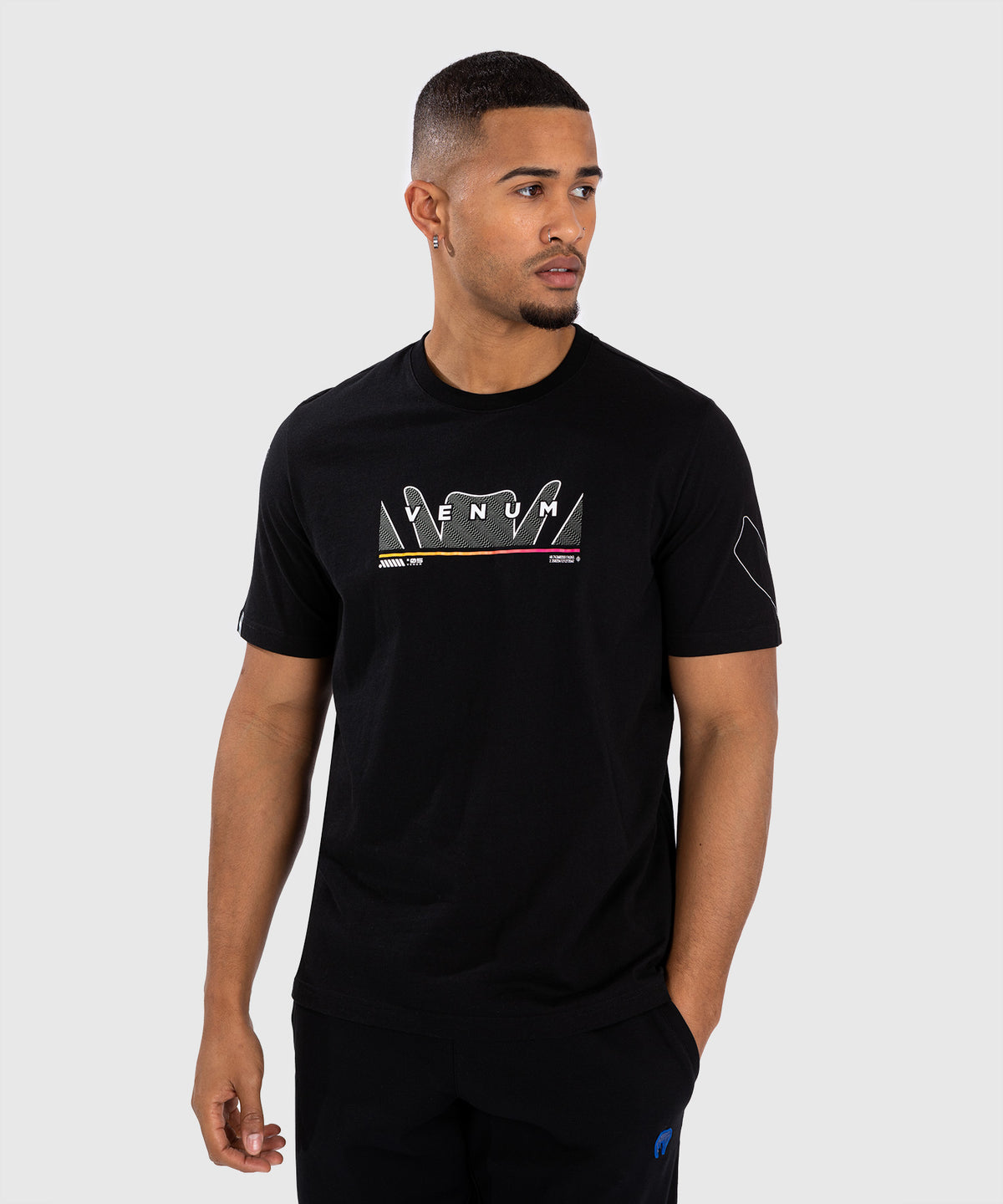T-Shirt Venum Snake Print - Noir