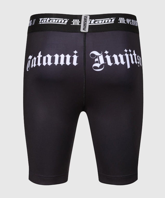 Short De Vale Tudo Tatami Fightwear Gothic - Noir