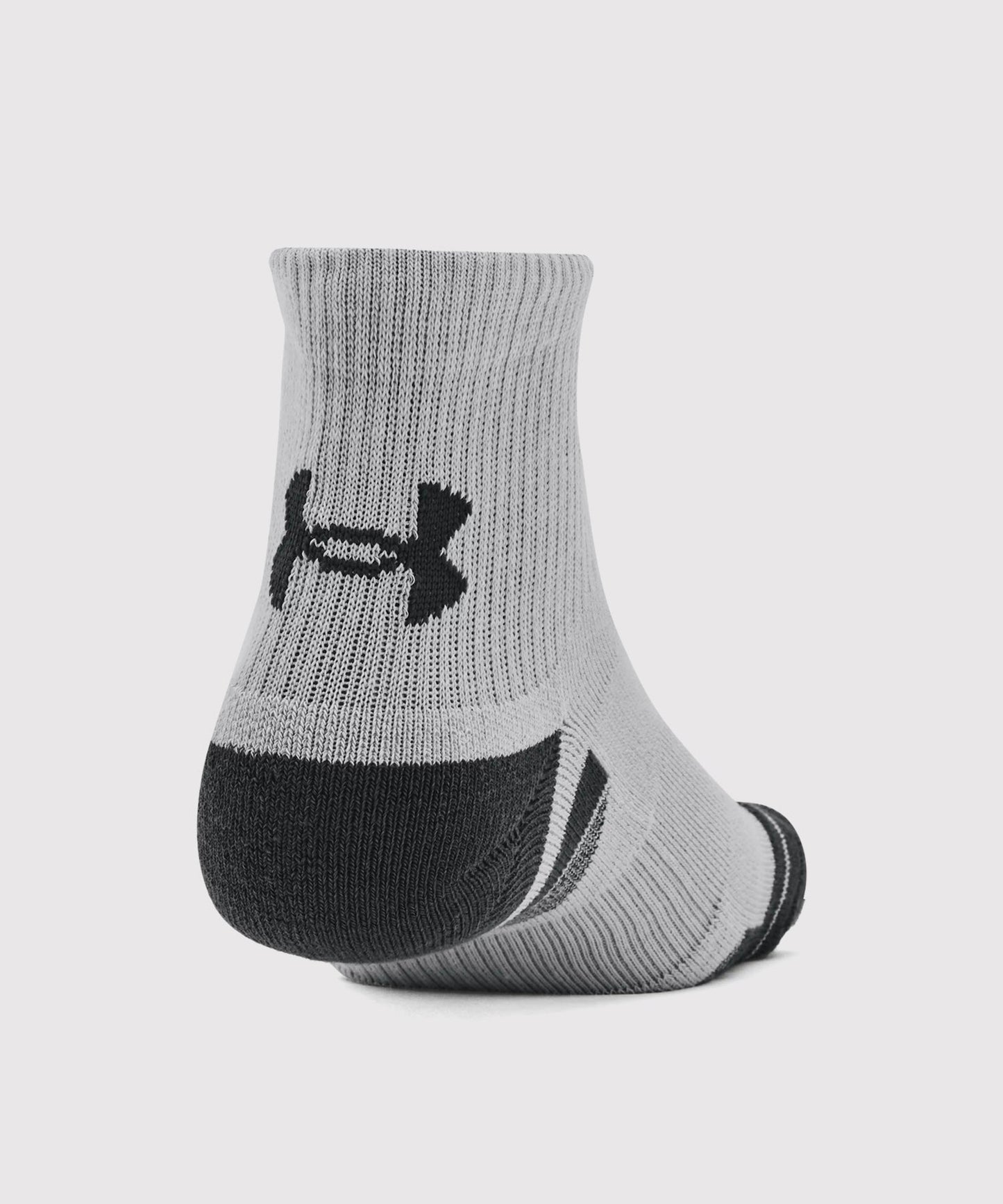 Lot De 3 Paires De Chaussettes Mi-Hautes Under Armour Ua Performance Tech - Blanc/Gris/Noir