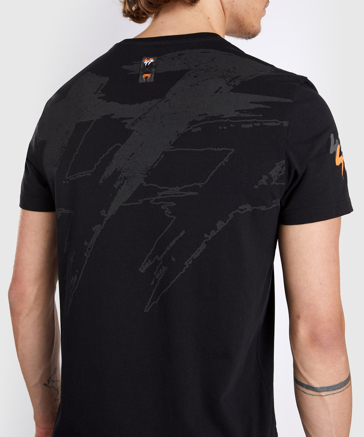 T-Shirt Venum S47 - Noir/Orange
