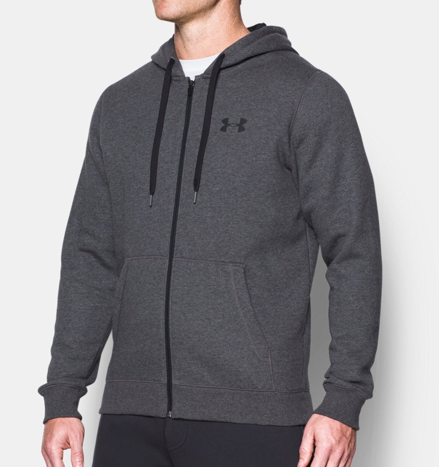 Under Armour Rival Fitted Sudadera con Capucha – Gris