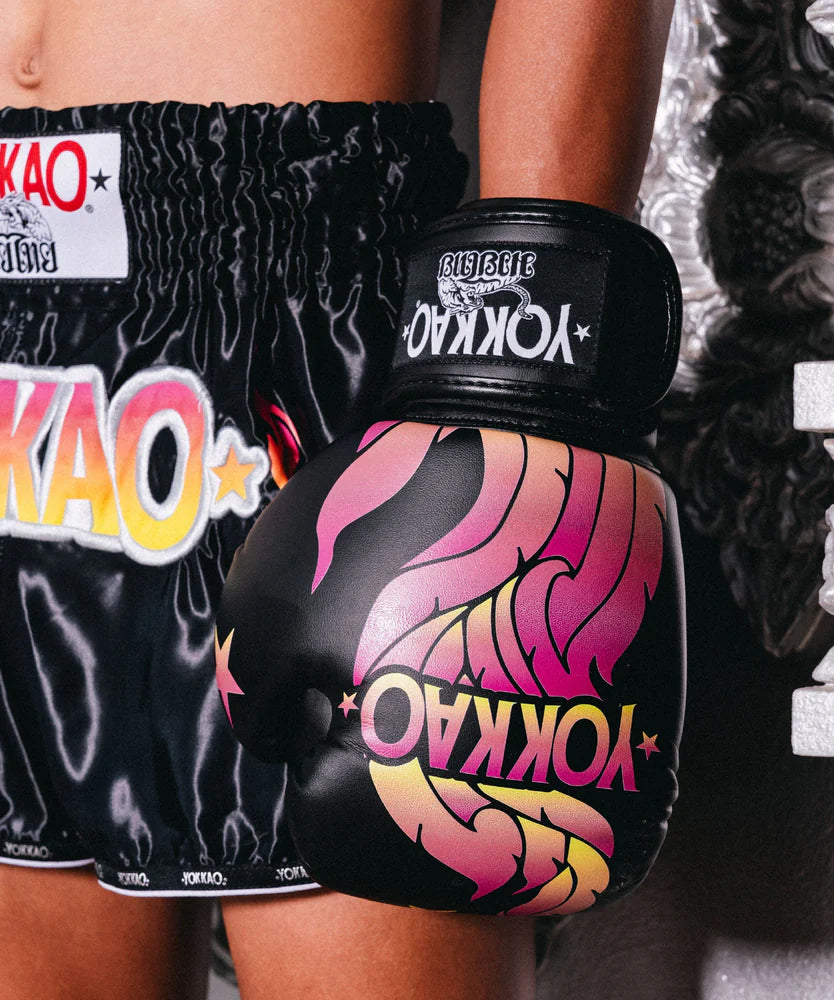 Yokkao The Flame Guantes de Boxeo - Negro
