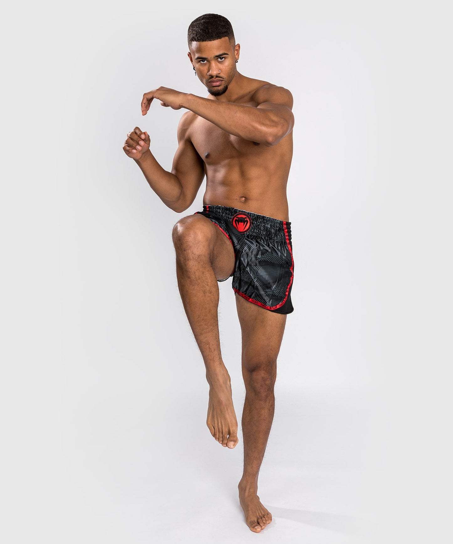 Short de Muay Thai Venum Phantom - Noir/Rouge