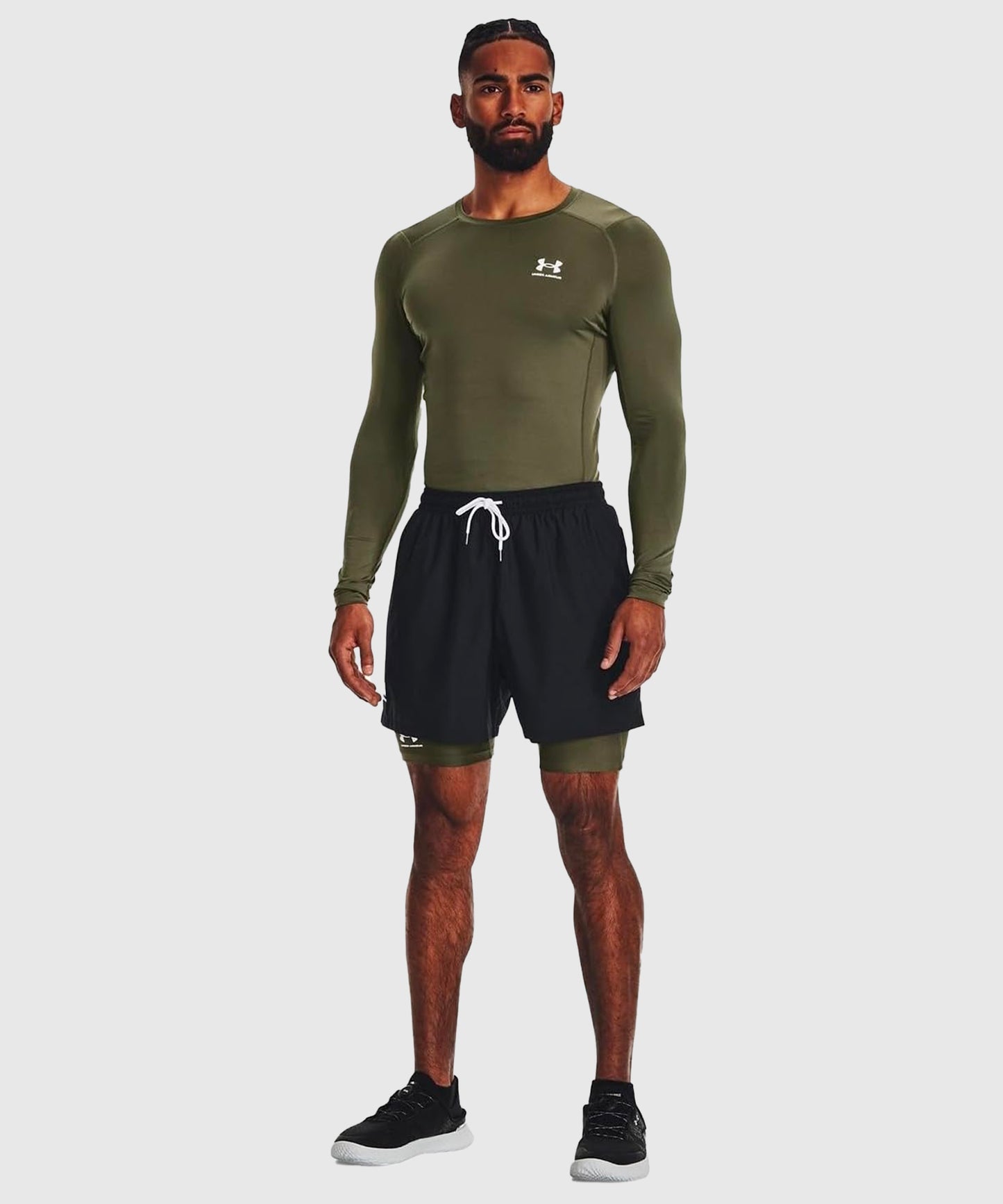 Under Armour Heatgear® Camiseta de Manga Larga – Caqui