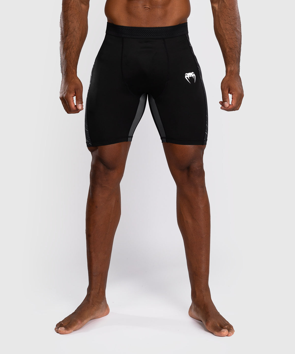 Venum Rapid Pantaloncini a compressione - Nero/Grigio Tempesta