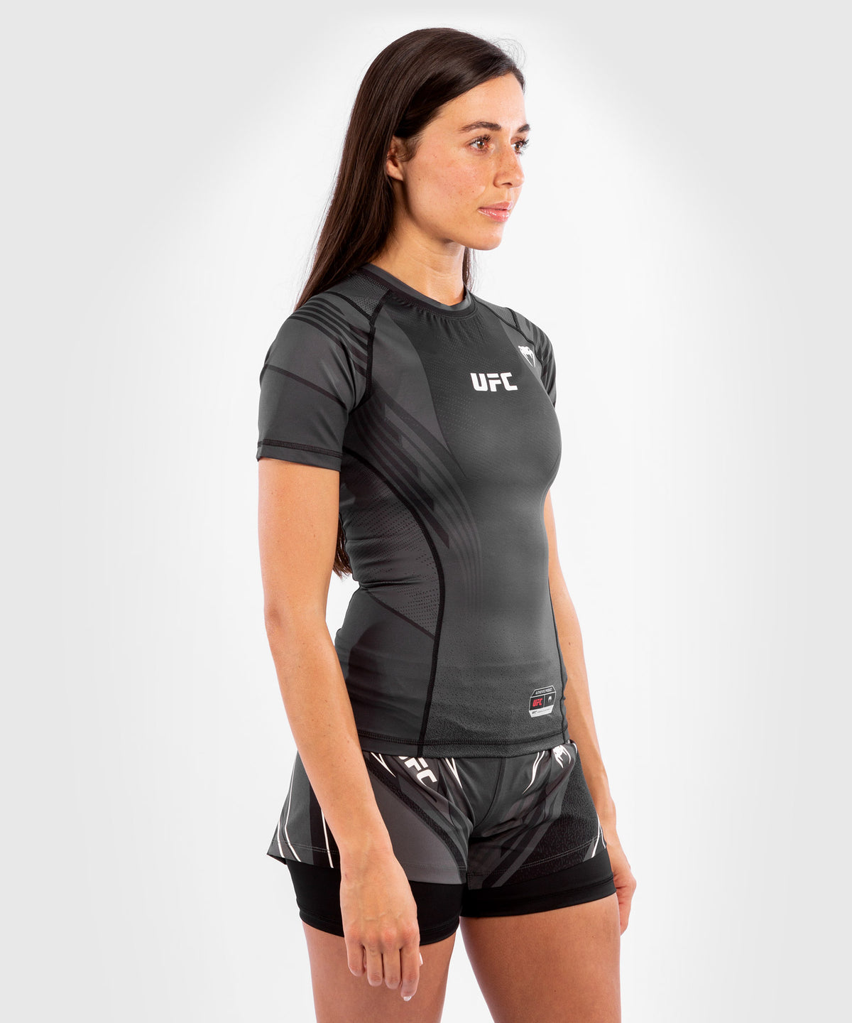 Rashguard Donna UFC Venum Authentic Fight Night - Nero