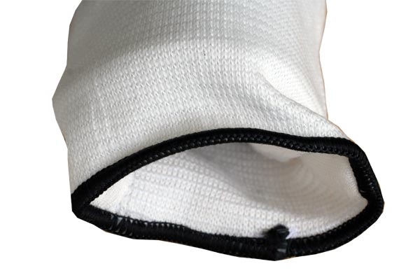Metal Boxe Espinilleras de Algodón – Blanco