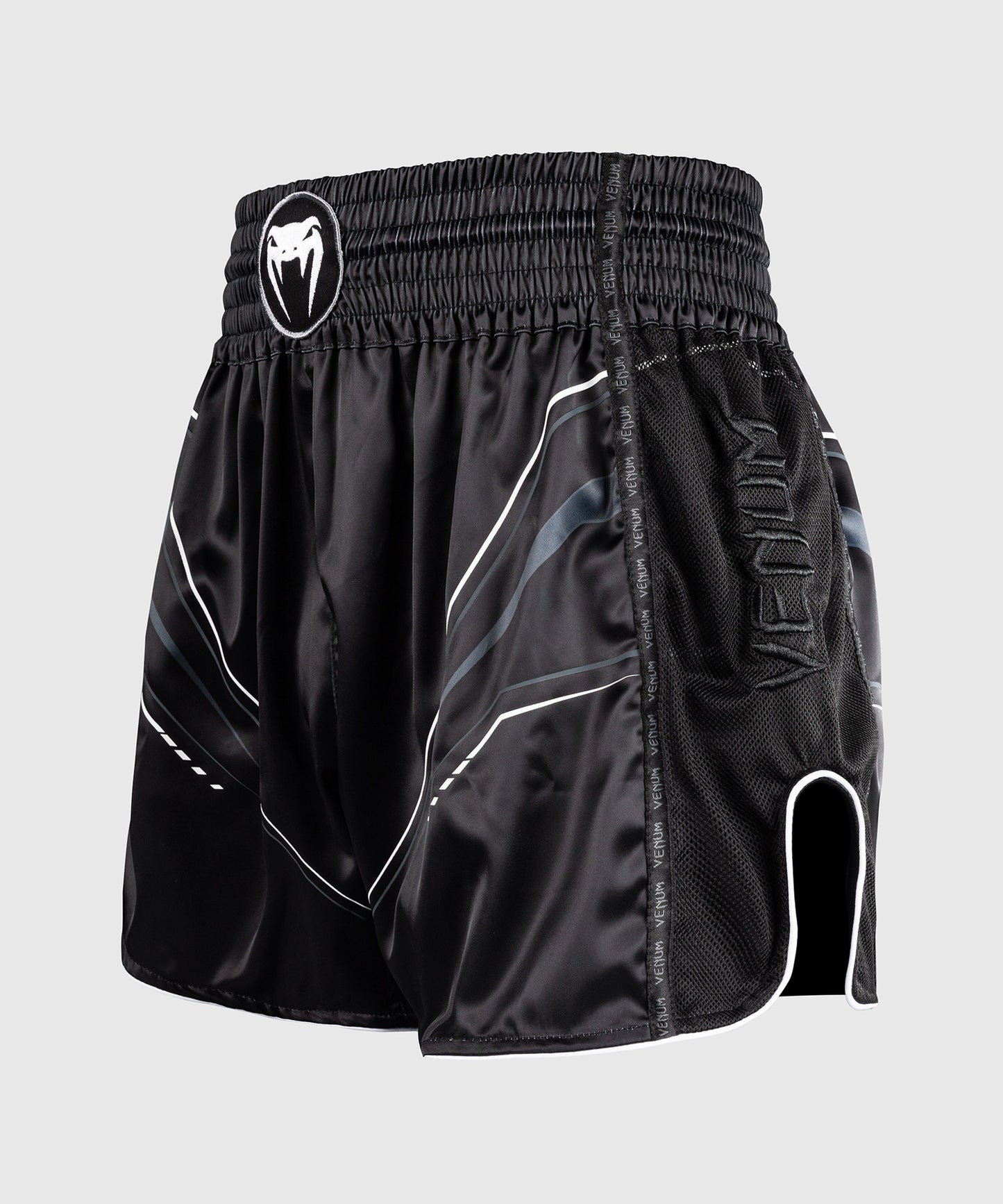 Short de Muay Thaï Venum Streamline – Noir/Blanc