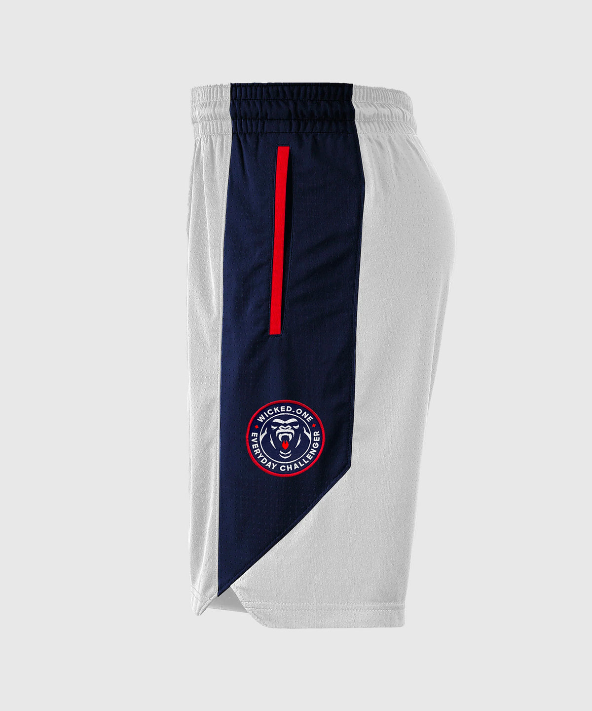 Short de MMA Wicked One Whacks - Blanc/Navy