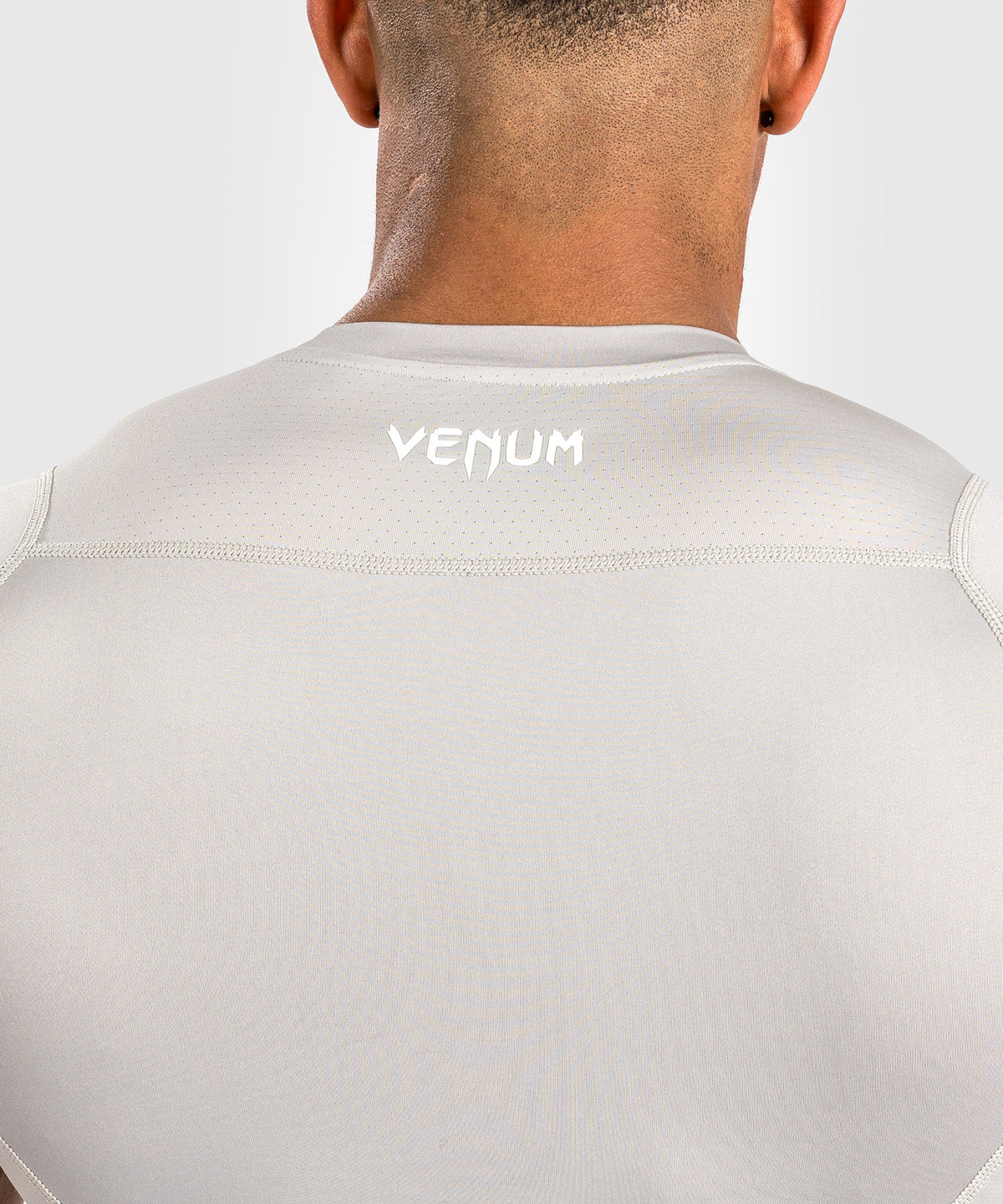 Venum Attack Rashguard a Maniche Corte da Uomo - Sabbia