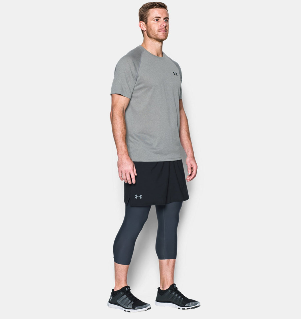 Under Armour Qualifier Shorts – Negro