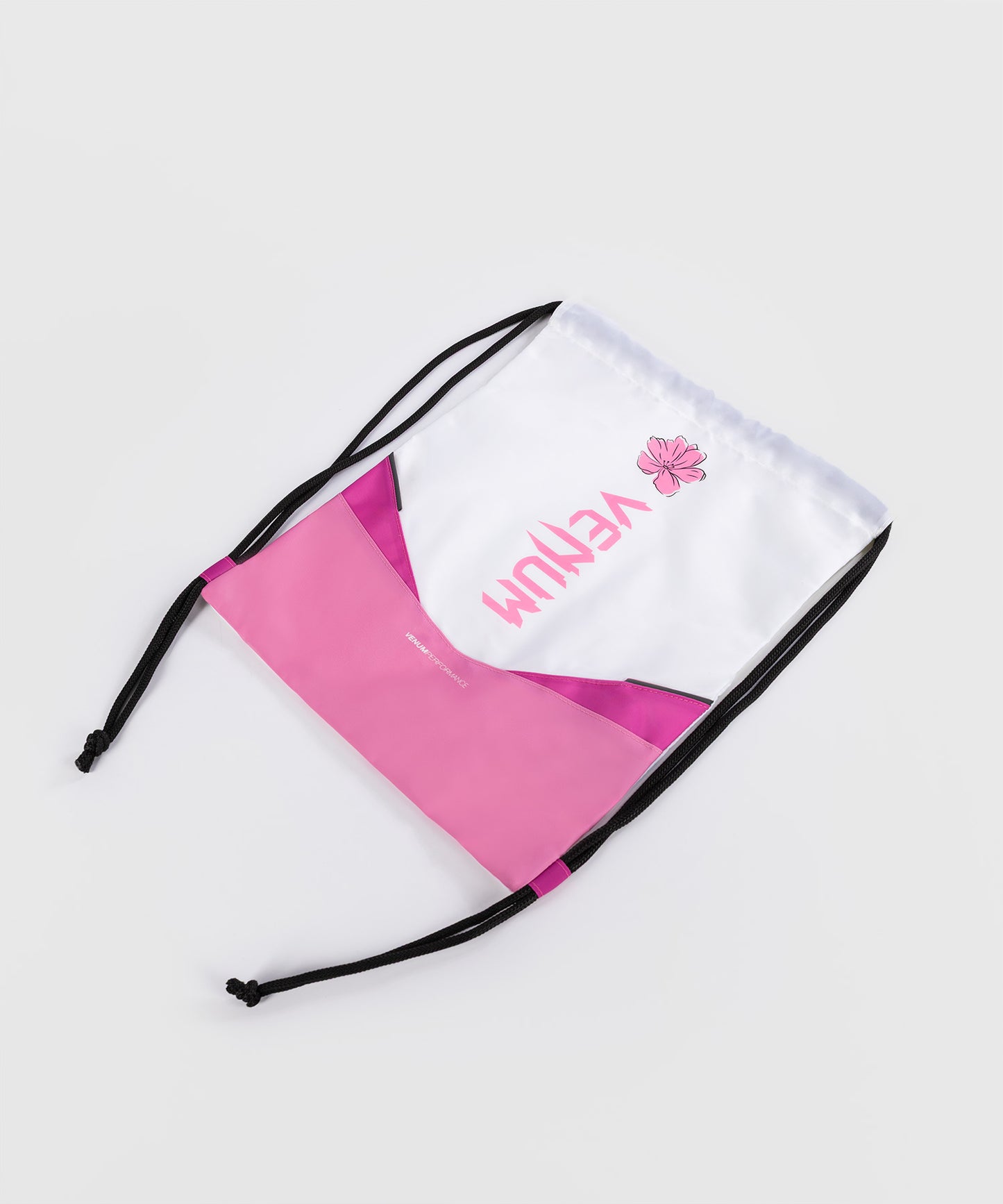 Venum Evo 2 Flower Bolsa de Cuerdas (10-15L) – Blanco/Rosa Caramelo